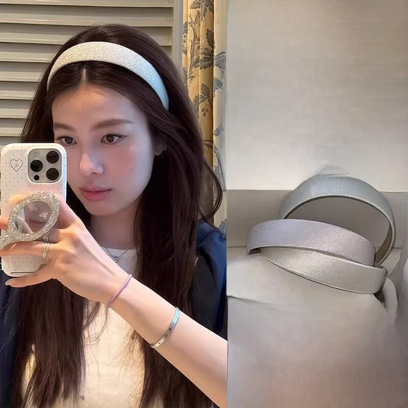 elegant-wide-satin-hairband-women's-fashionable-pressed-hair-band-beautiful-versatile-comfortable-hair-accessories