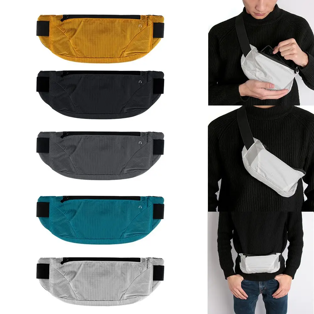 Colorful Waist bag Waterproof Waist Bum Bag Running Jogging Belt Pouch Zip Pack Sport Runner crossbody bags for women