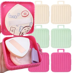 Powder Puffs Drying Box Storage Case Containers Portable Sponge Cosmetic Puff Shaped Rack Makeup Puff Holder Storage Packing Box