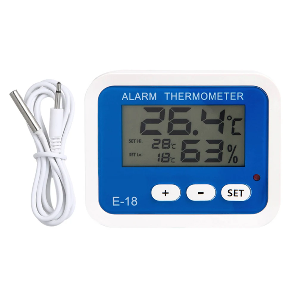

Digital Thermometer For Refrigerator Humidity Temperature Gauge Thermometer Hygrometer Home Environment Monitoring
