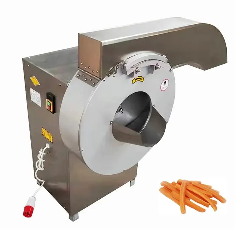 Automatic Potato Fries Cutting Machine for Cassava Carrot Stick Cutter Vegetable Slicer Kitchen Tool