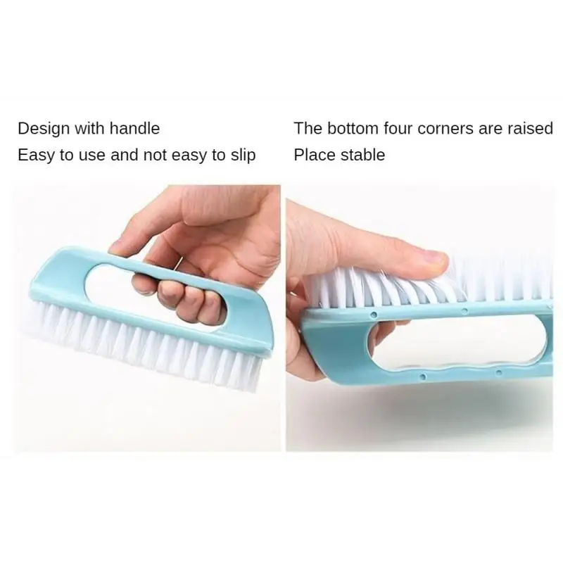 Shoe Washing Laundry Brush with Handle Clothes Shoes Brush Household