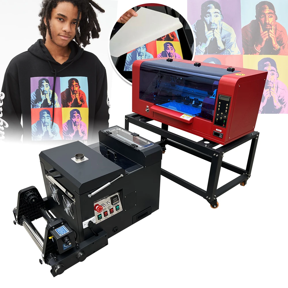 30Cm 13Inch A3 Size Dtf Printer Cabezal I3200 Printer Dtf Sublimation Dtf-Printer For Clothes