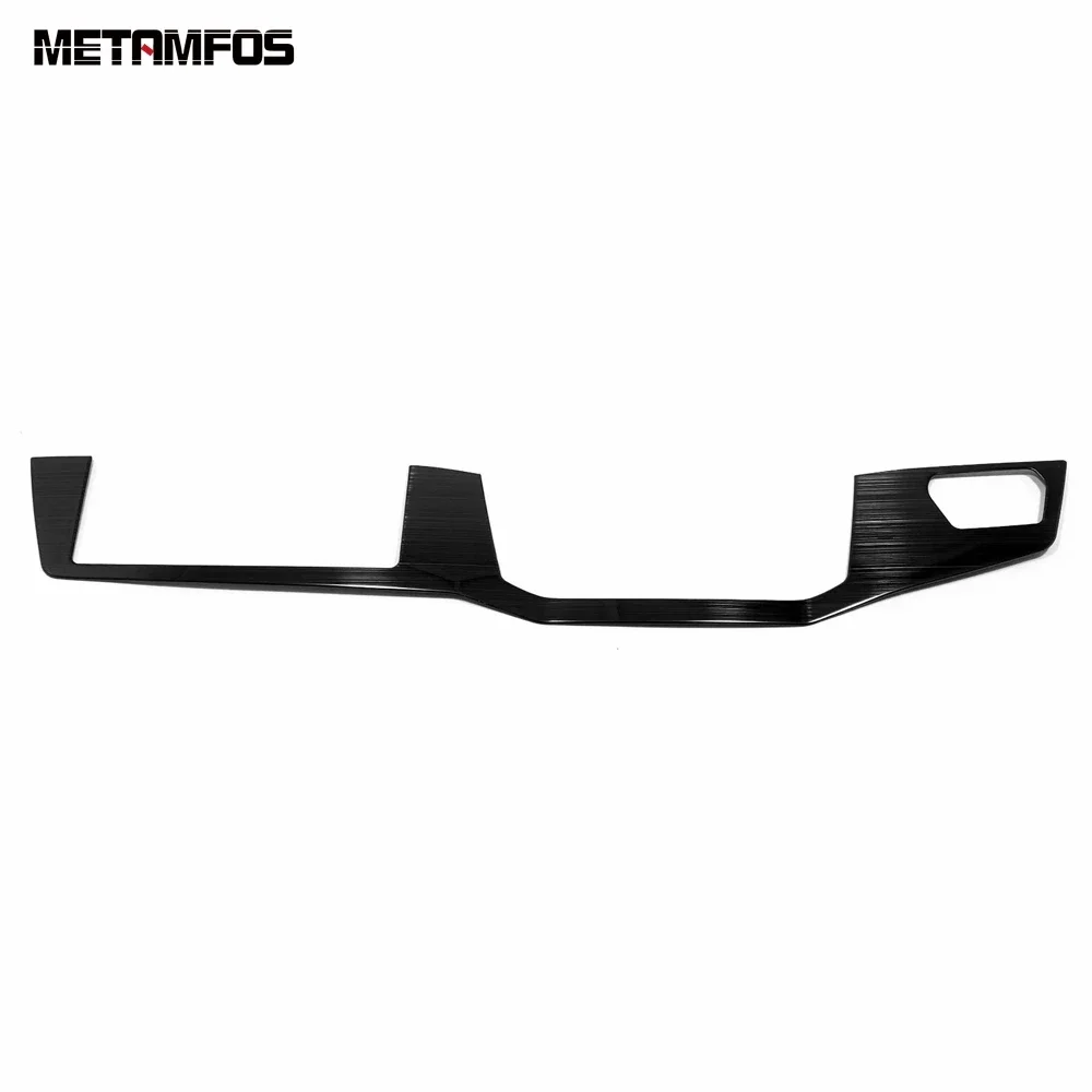 For Volkswagen VW Golf 8 MK8 Pro R 2020-2022 2023 Dashboard Instrument Board Panel Trim Navigation Frame Interior Accessories