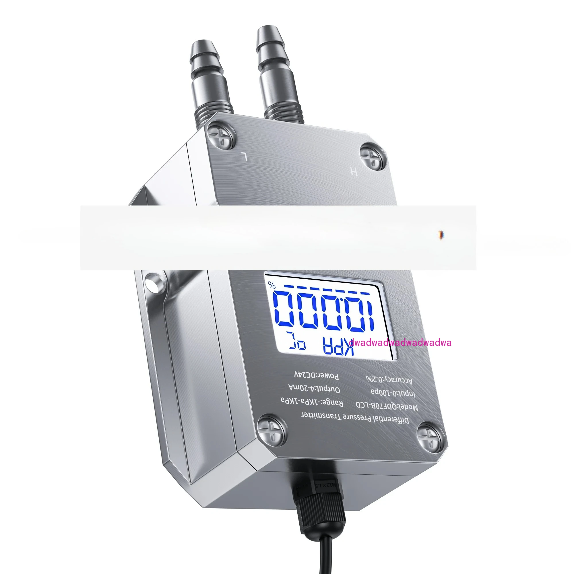 

Micro 0-5v LCD Differential Pressure Sensor for Air Compressor Pneumatic Piezoresistive Oxygen Differential Pressure Transmitter