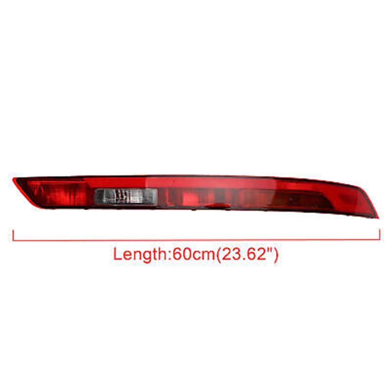 LED Bumper Reflector Lights  For Audi Q5 2018 2019 2020 2021 Rear Signal Fog Lamp Tail Brake Light