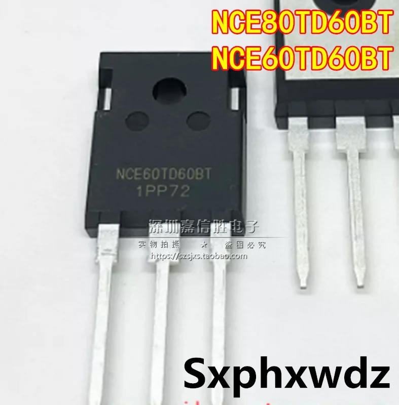 5PCS NCE60TD60BT NCE80TD60BT TO-247 new original  IGBT transistor 