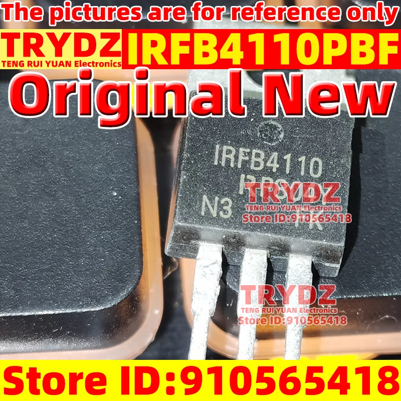 20-2pcs Original New IRFB4110PBF IRFB4110 TO-220 TO-220 180A100V transistor