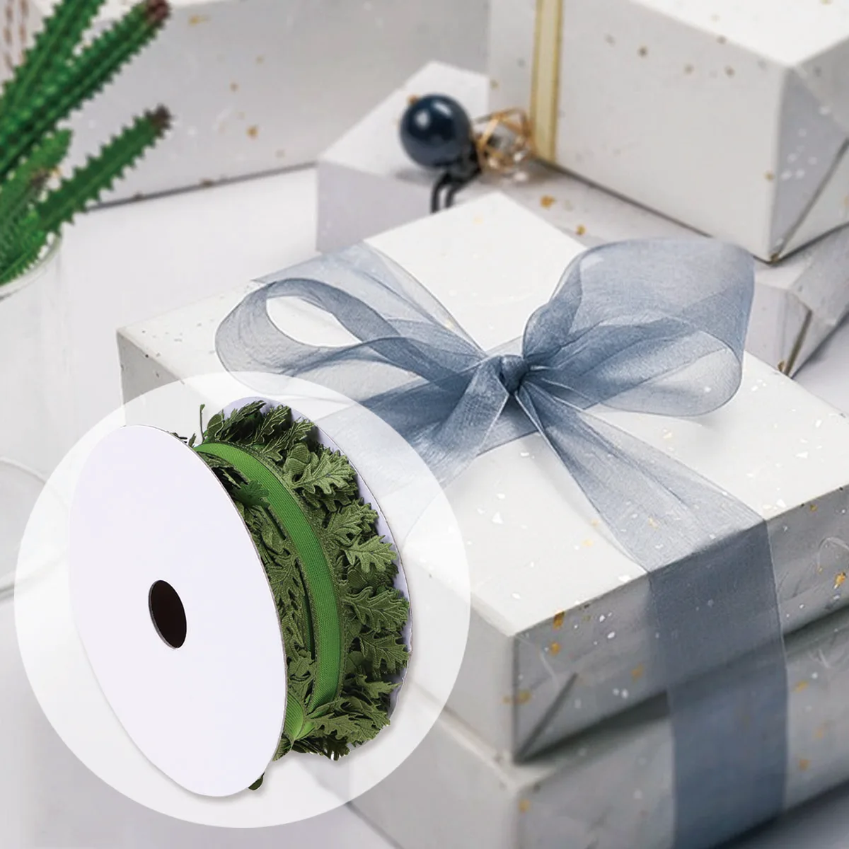 

4Cm Wrapping Wrapping Ribbon For Wrap Gift Ribbon Wedding Party Gift Decoration Diy Crafts Green