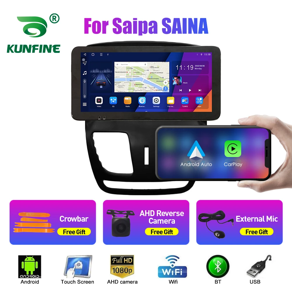 

10.33 Inch Car Radio For Saipa SAINA 2Din Android Octa Core Car Stereo DVD GPS Navigation Player QLED Screen Carplay