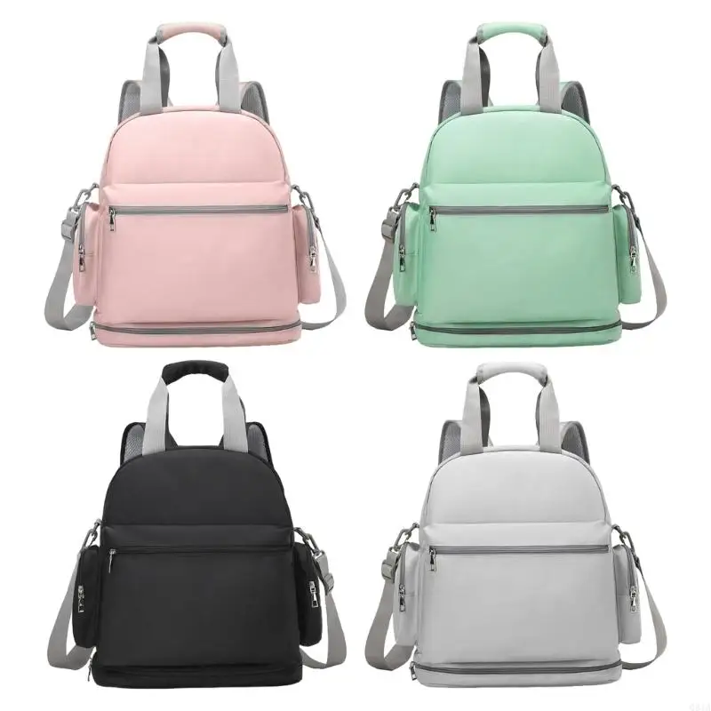 Q81A Fashionable & Practical Diaper Backpack Convenient & Large for Modern Mother