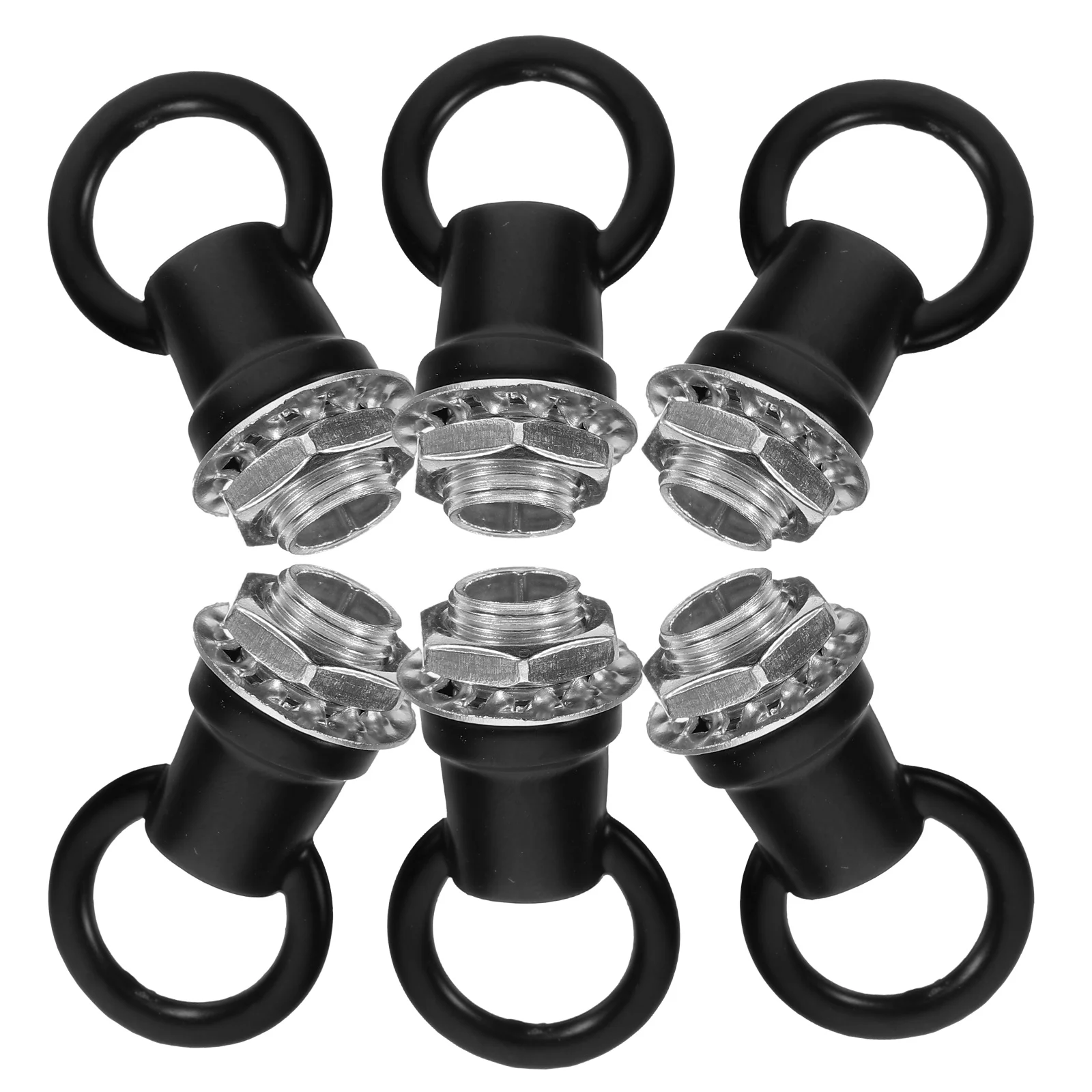 

6 Pcs Lighting Accessories Ceiling Hooks Lamp Parts for Making Lamps Hanging Pendant Loop Eye Nut Iron