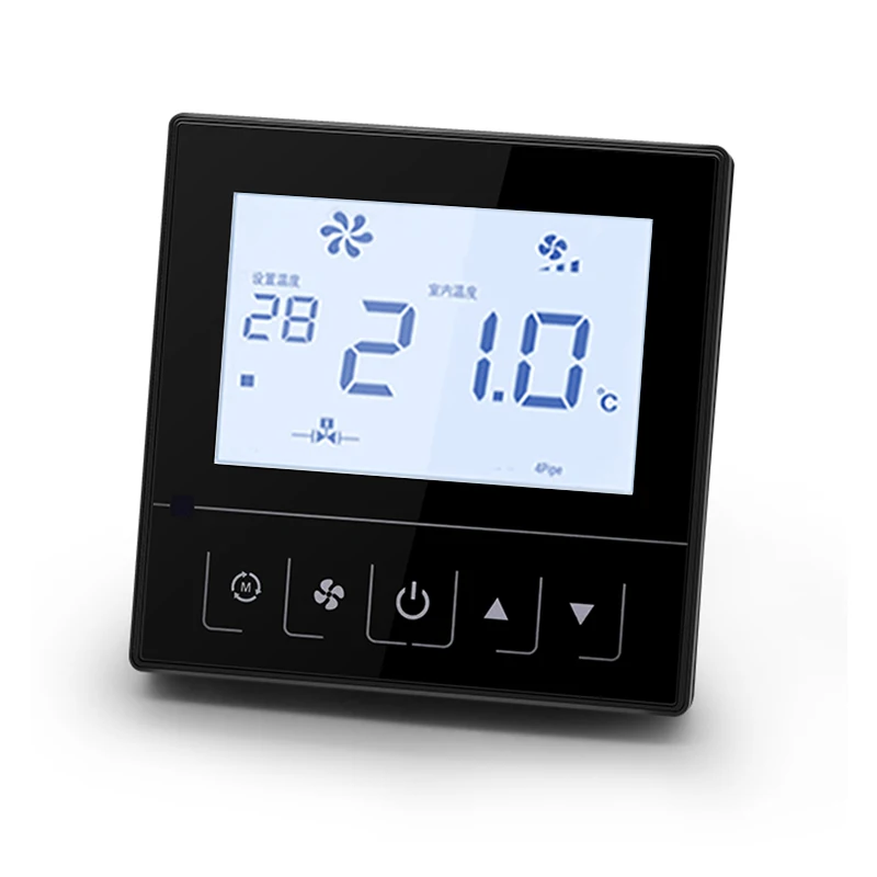 

Оптовый цифровой контроллер температуры Modbus для фанкойлов и кондиционеров от производителя
