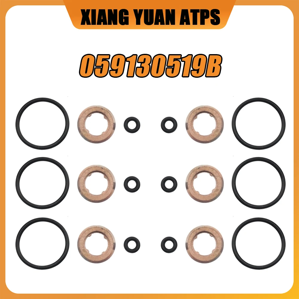 

059130519B Injector Repair Gasket Kit O-Ring 059130519 059130119 WHT000884 WHT007480A For Audi VW 3.0 TDI Diesel