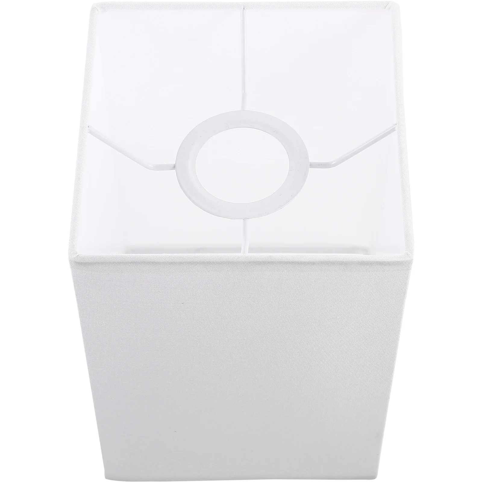 

Square Table Lampshade E27 45x45cm TC Material Modern Simple Bedroom Living Room Decor Cloth Lamp Cover Replacement
