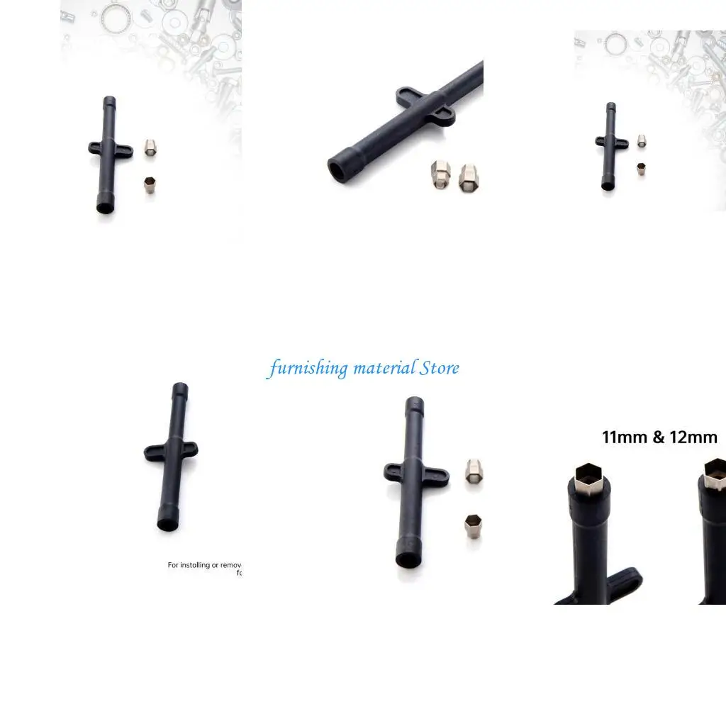 Y5GD Schraubenschlüssel zur Befestigung des Hufeisenhahns 9/10/11/12 mm Montagesockel Entfernen Sie die Installation