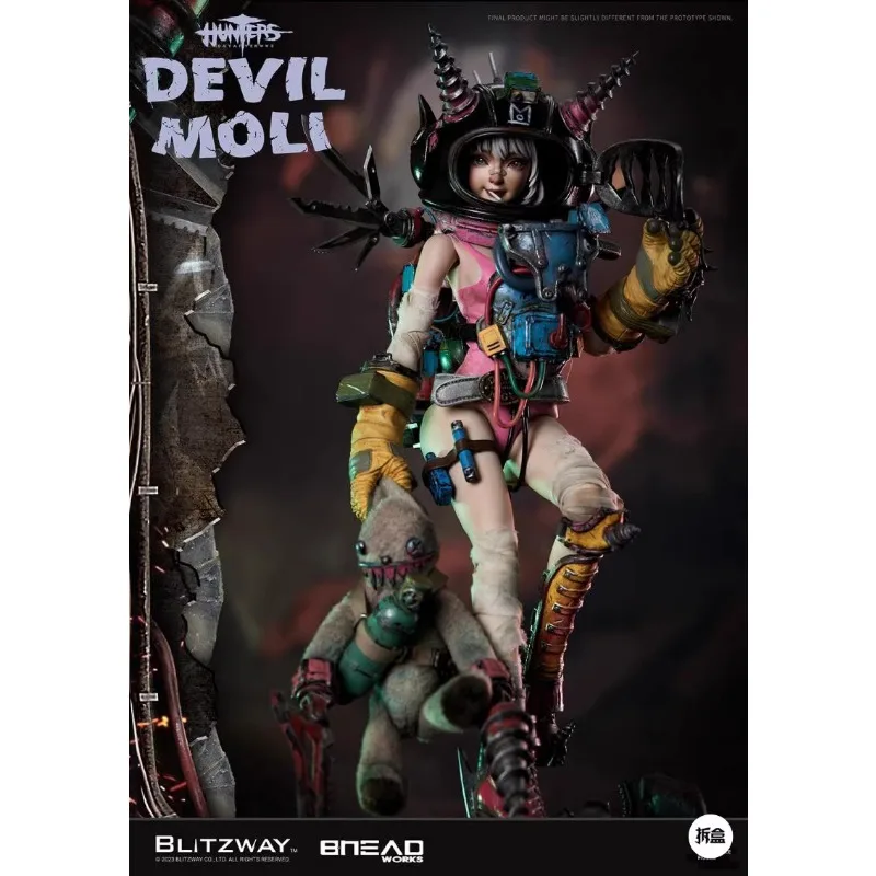 In Stock Original BLITZWAY BHEAD  DEVIL MOLI Advanced Collection Gift for Anime Character Models