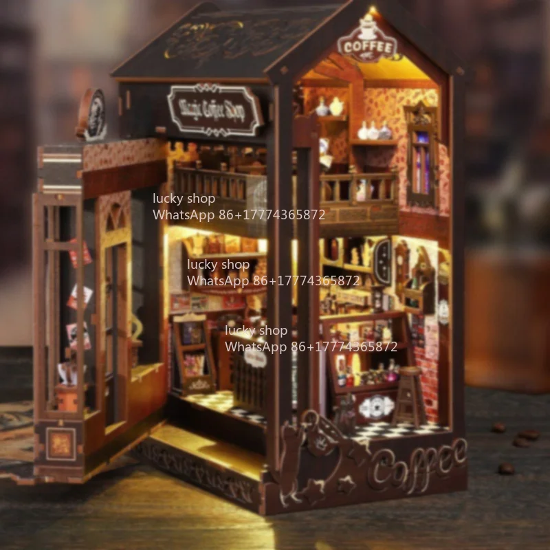 Assemble Book Hut Three-dimensional Handmade Model Book