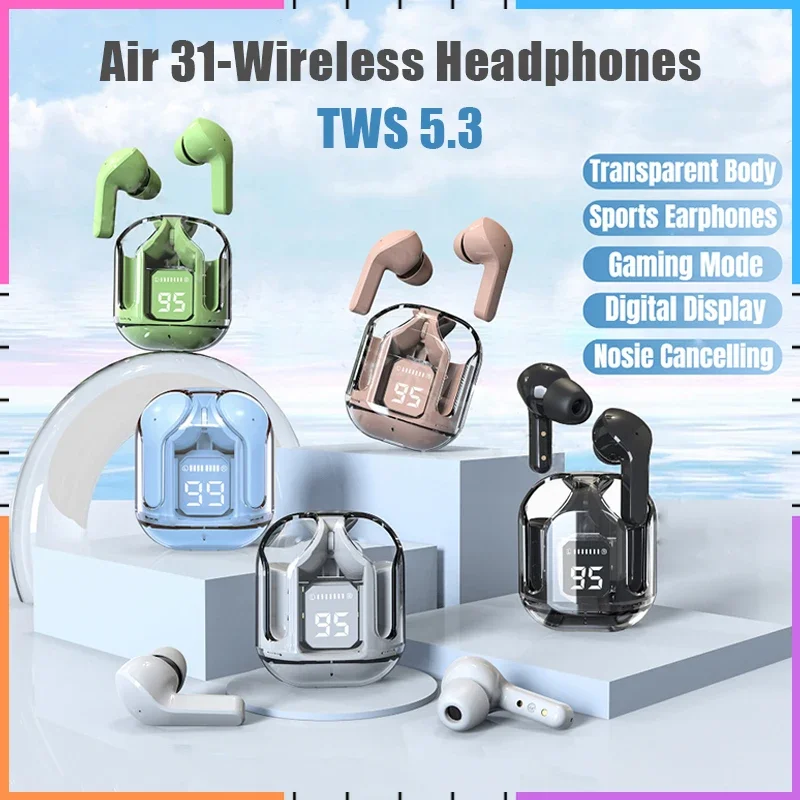 

Беспроводные наушники Bluetooth TWS со встроенным микрофоном, наушники с шумоподавлением, сенсорное управление, Hi-Fi гарнитура, спортивная гарнитура