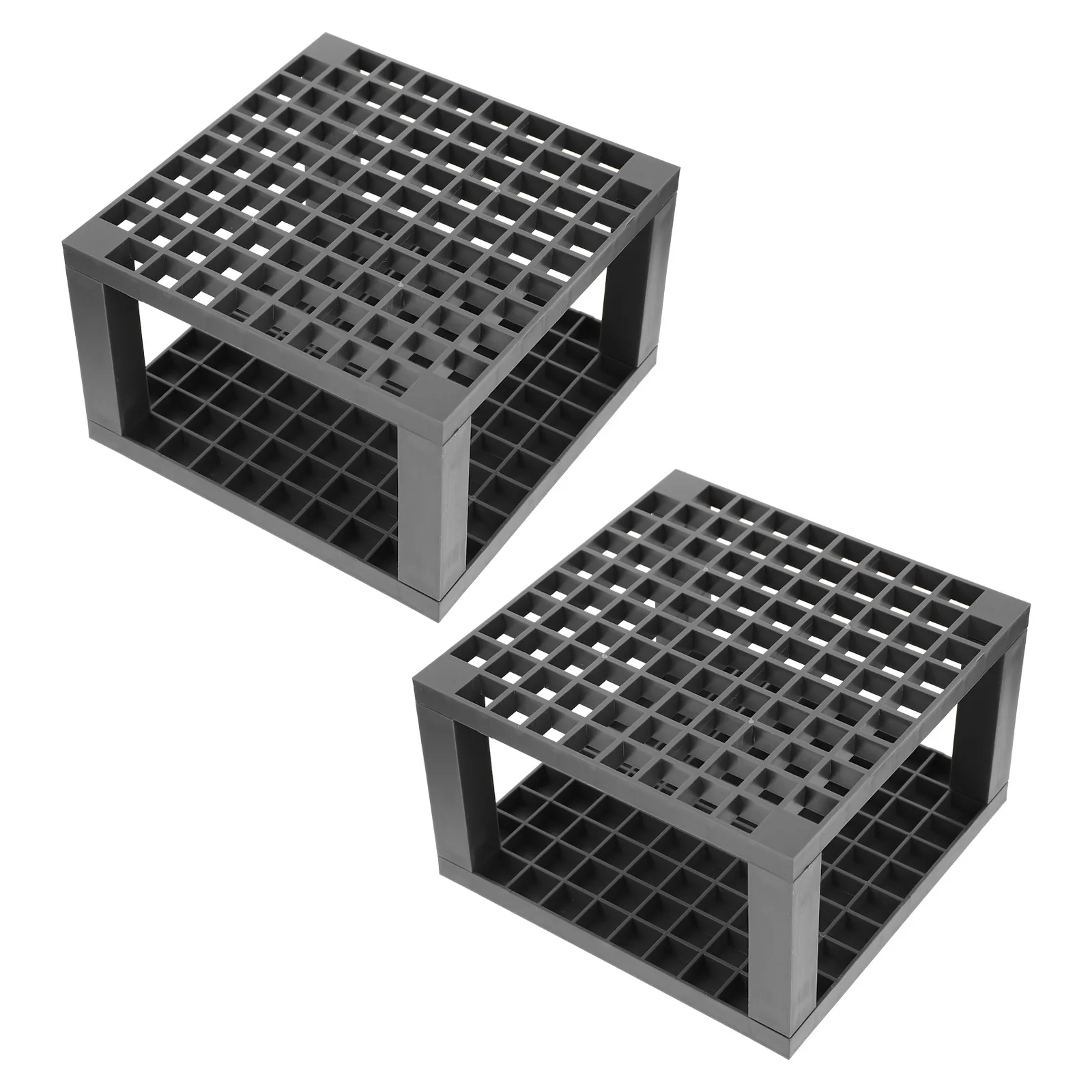 

2Pcs Multi-Purpose Paintbrush Stand Detachable Square Rack for Makeup Brushes Pens and Small Tools Storage Paintbrush Stand