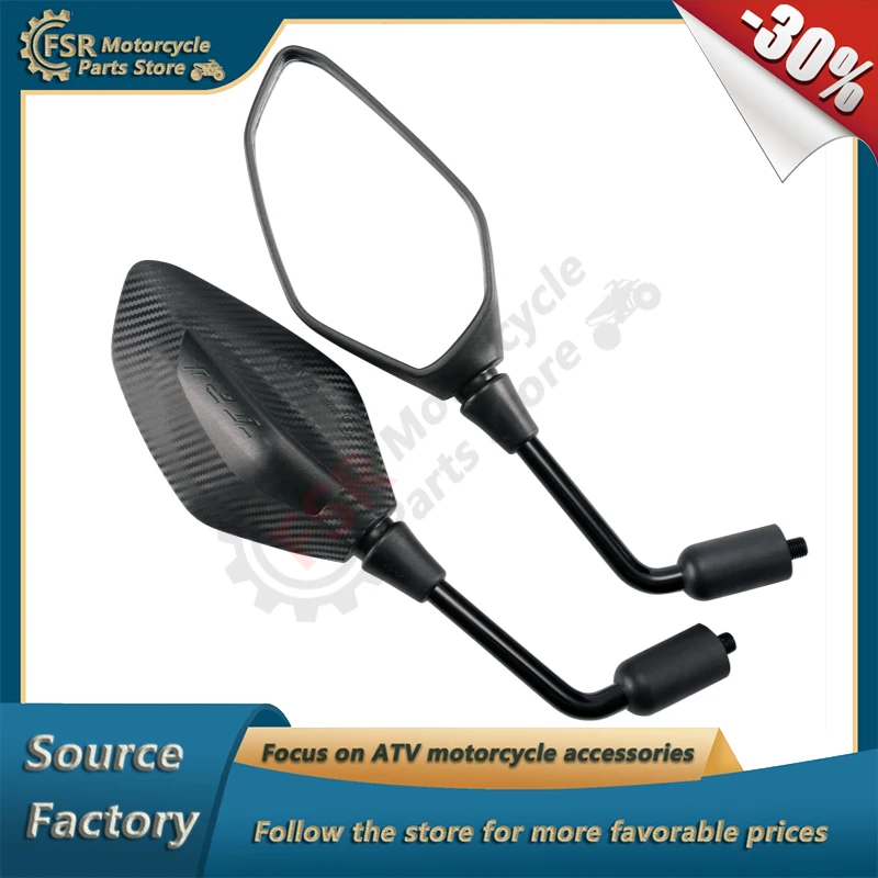 

Right/Left mirror,Fits QJMotor SFA 600 SFA 1000 SRT 800 SVT 650 X & TRK 552 702 X,P/N:40480P160100 40450P160100