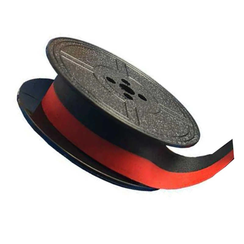 1 Set Typewriter Ink Ribbon Portable Typewriter Ribbons Calculator Ribbon Wear-Resistant Anti-Deformation Universal Machine Part view 4