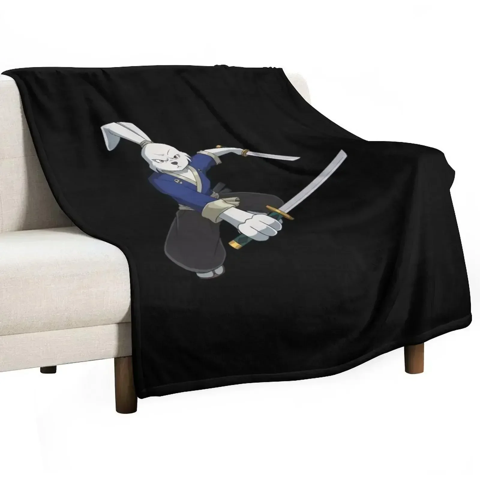 usagi yojimbo Throw Blanket Furry halloween Blankets