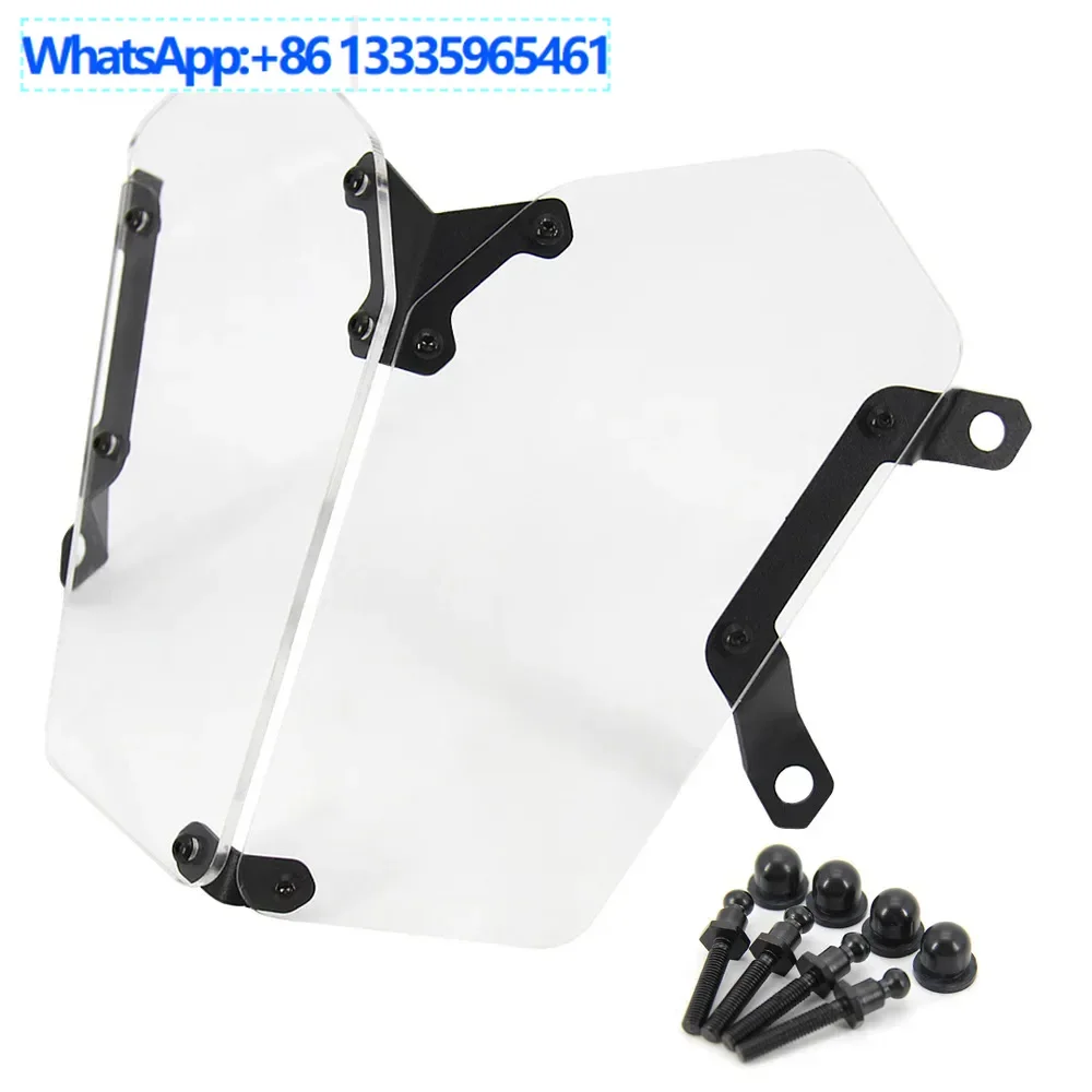 

For Yamaha Tenere 700 Motorcycle Accessories Headlight Shield Acrylic Protective Glasses Cover