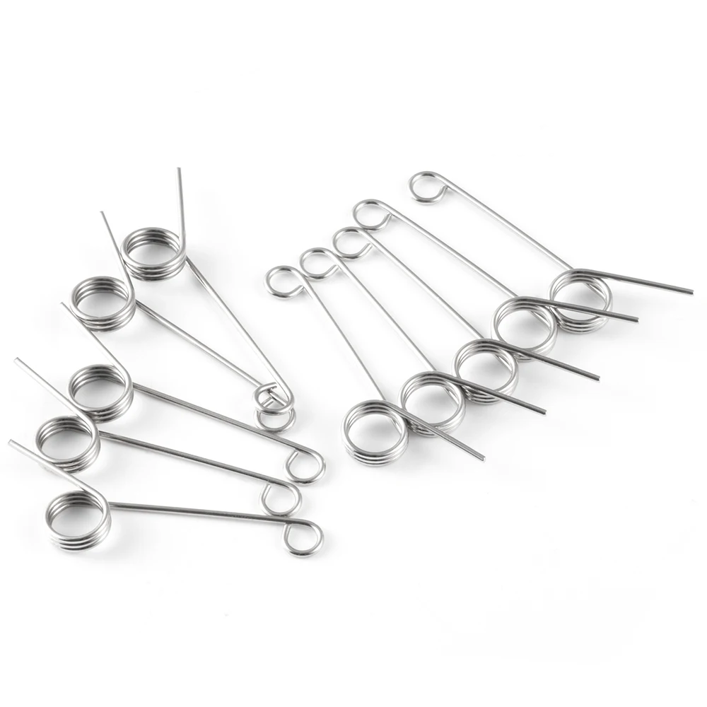 AXSPEED 10Pcs Spring Steel Rear Transmission Torsion Spring for Tamiya Lunch Box 1/12 RC Monster Truck Upgrade Accessories Parts