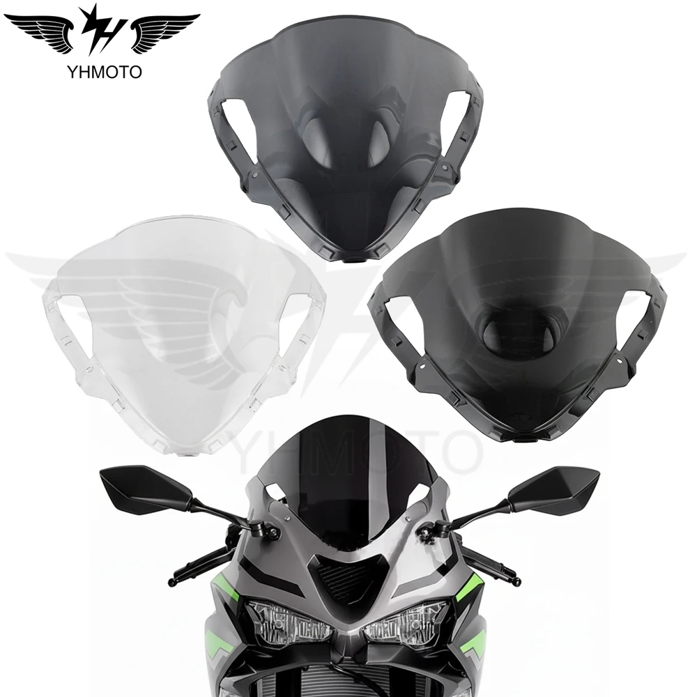 Motorrad-Windschutzscheibe Windabweiser Visier Windschutz für Kawasaki NINJA ZX6R ZX-6R ZX 6R Ninja 2024 2025