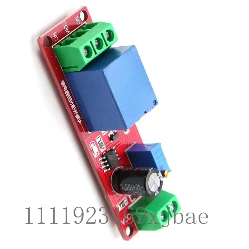 DC12V Delay Control Relay Board Adjustable 1-10 Second Timing Disconnect Switch Module