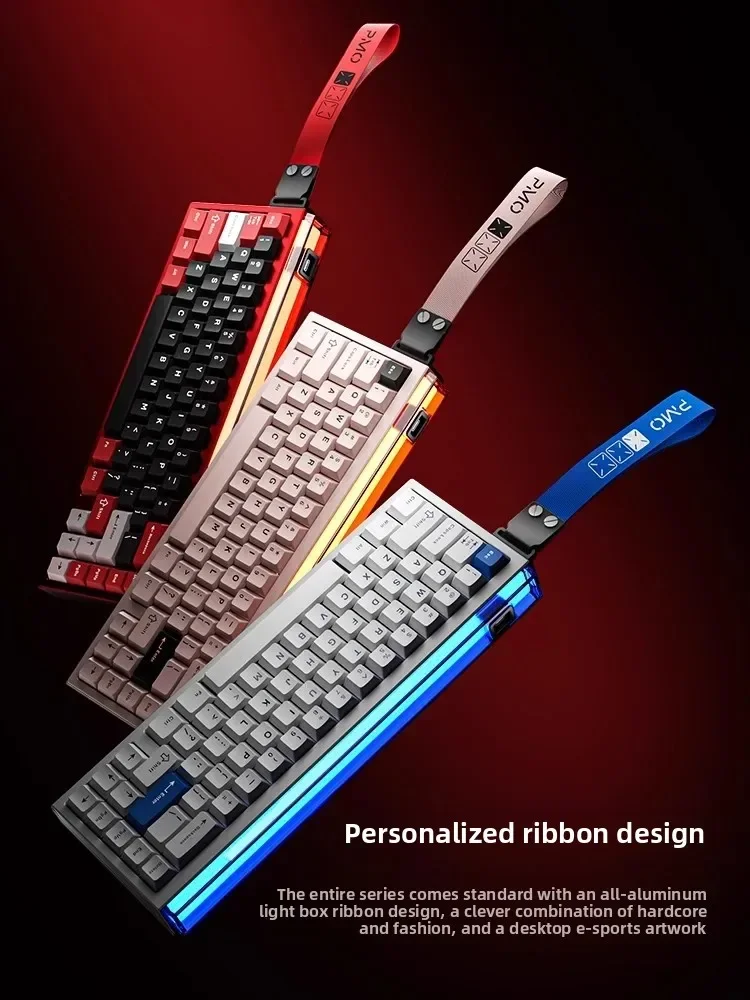PMO GP68 Wired Magnetic Switch Keyboard Aluminum Hot-Swap GASKET Gaming Mechanical Keyboard RGB 8000Hz 0.08MS RT 0.005mm Custom