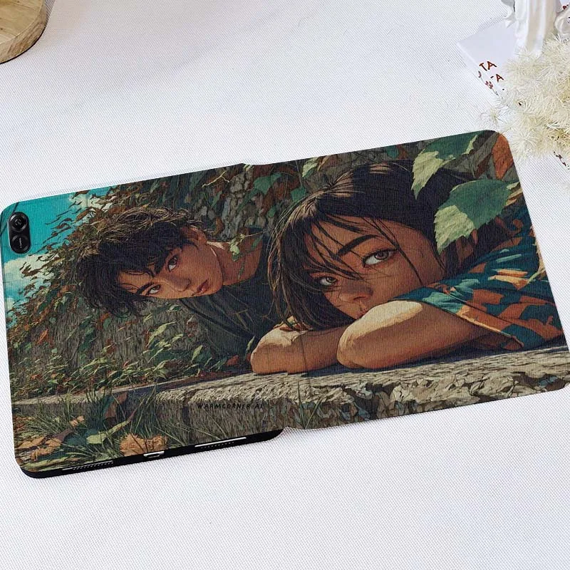 

Attack on Titan Anime Popular Gift For Huawei MediaPad T5 T10s M6 M5Lite SE Honor Tab 5 6 7 V7 V8 X8a X9a Pro Soft Tablet Case