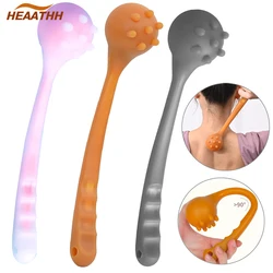 Soft Silicone Bendable Massage Hammer Muscle Back Legs Body Fascia Massager for Anti-Cellulite, Lymphatic Drainage, Muscle Relax