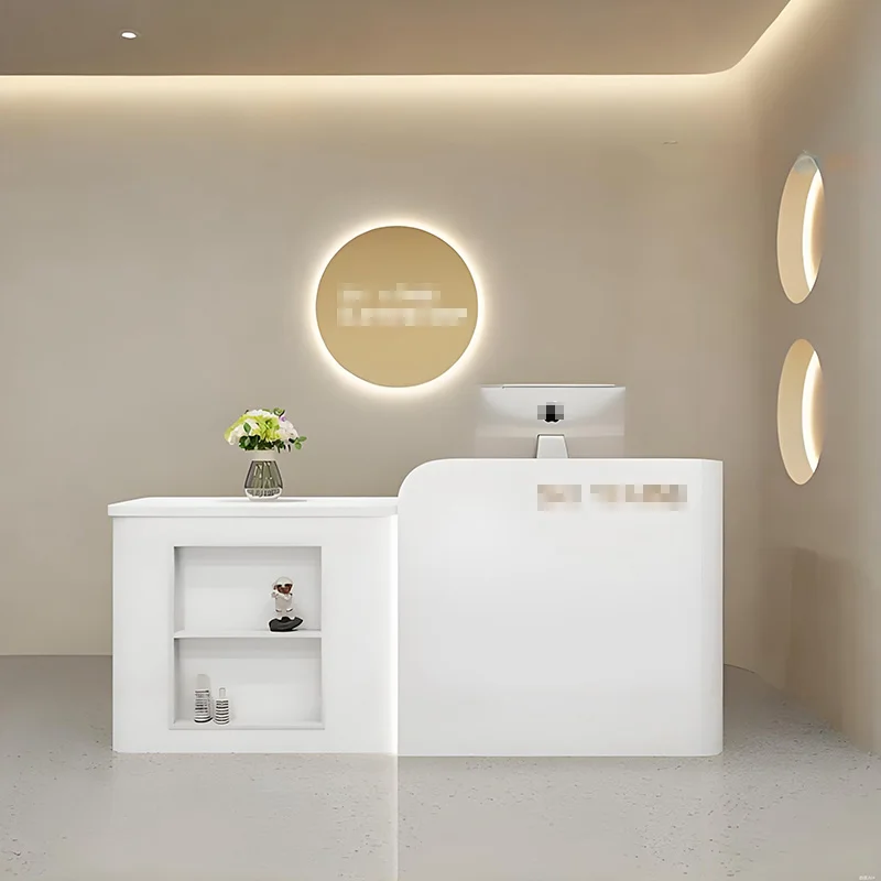 

Display Welcome Reception Desks Beauty Shop Modern Small Industrial Reception Desks Corner Best Mostrador Commercial Furniture
