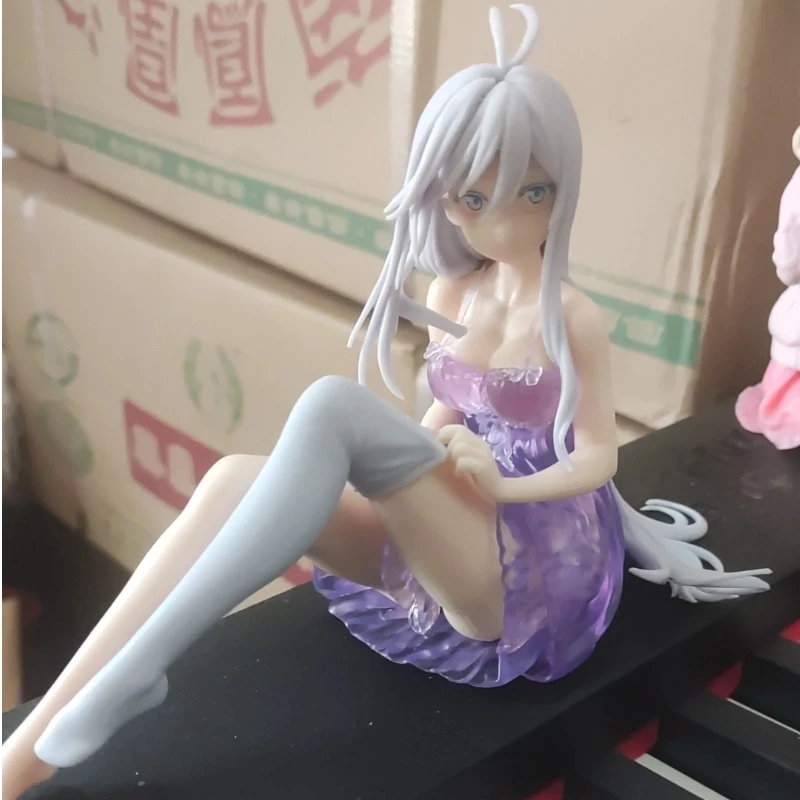 10cm Anime Vladilena Milize kawaii figurka siedząca, model z PVC, zabawka, dekoracja na biurko, ozdoba do samochodu, kolekcjonerski prezent