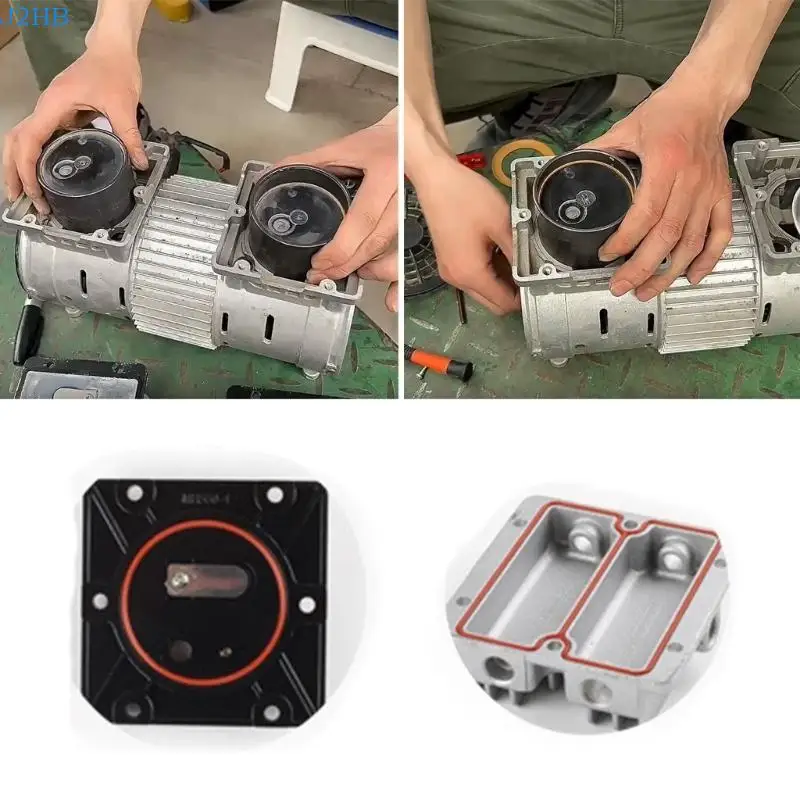 J2HB 1500W Without Oil Silents Air Compressor Service Set Includes 20 Tool for Enhances Durability and Quick Repairs