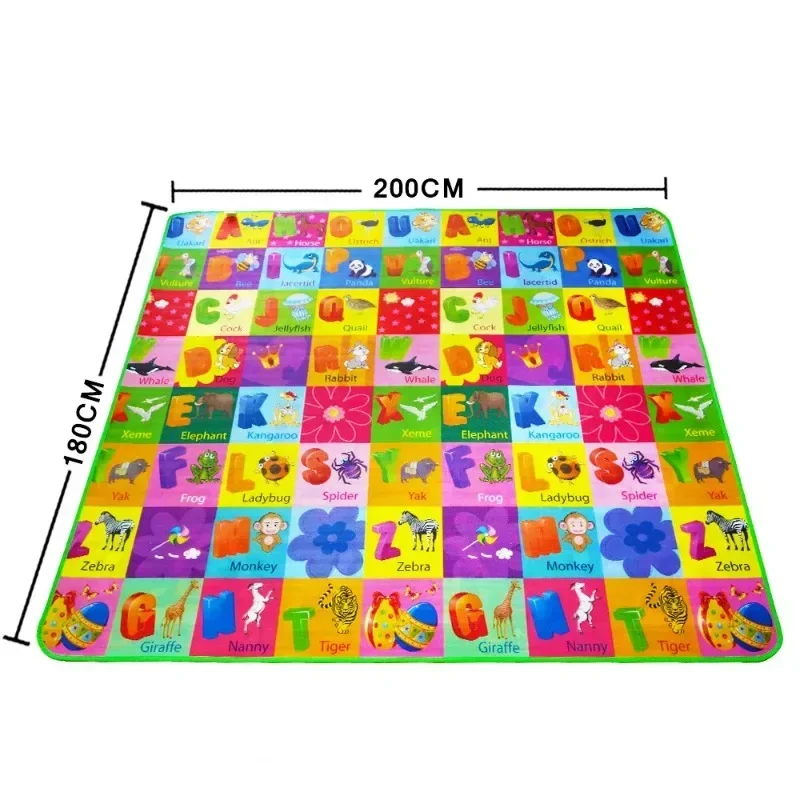 

1cm 0.3cm Thick Baby Crawling Play Mat Educational Alphabet Game Rug For Children Puzzle Activity Gym Carpet Eva Foam Kid Toy