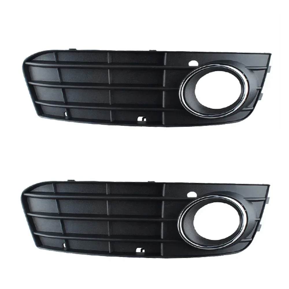 

For Audi A4 B8 2008 2009 2010 2011 2012 Fog Light Open Vent A4 Grille Intake Cover Grill Parts Car Replacement