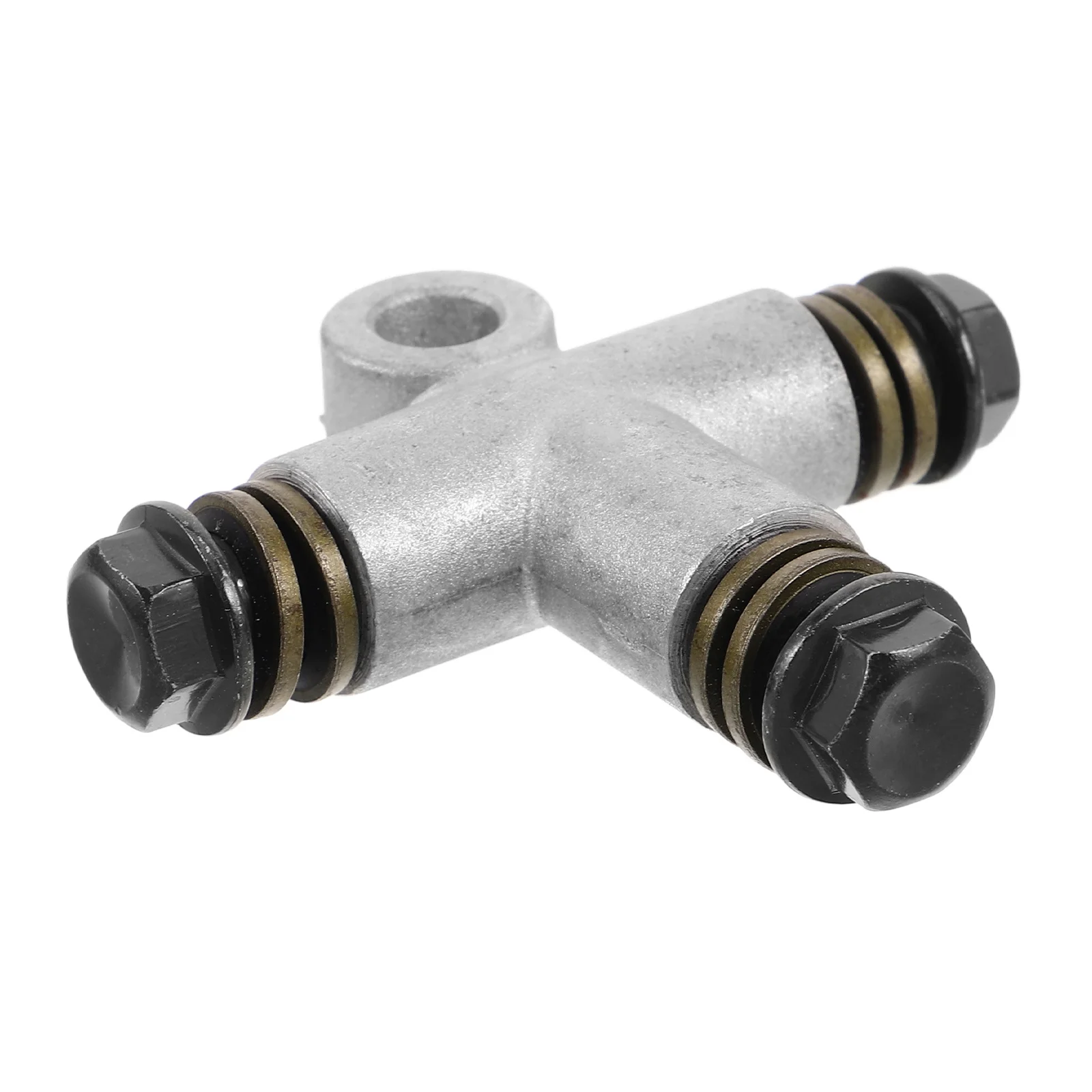 

10Mm Brake Line Tee Adapter 3-Way Hydraulic Connector For Atv Scooter Motorcycle Durable Alloy Fittings Abs System Parts