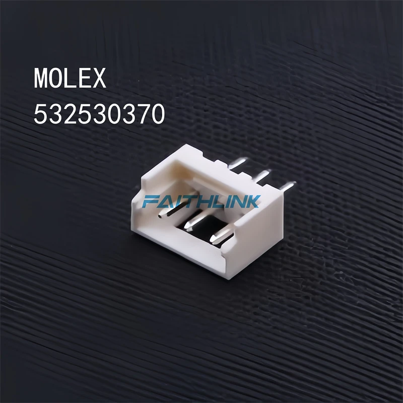 

10PCS 532530370 53253-0370 MOLEX connector 1x3P P=2mm 100% New original