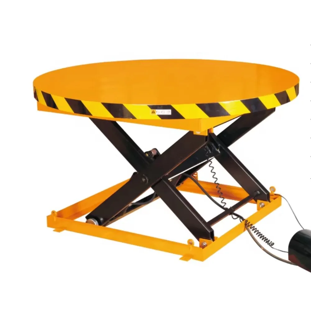 WELIFTRICH electric work platform 1.5ton 1500kg electric rotating and lifting table