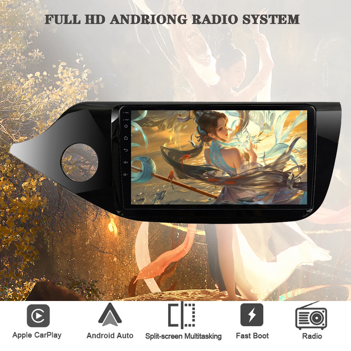 9'' Auto Radio Fm A… - image