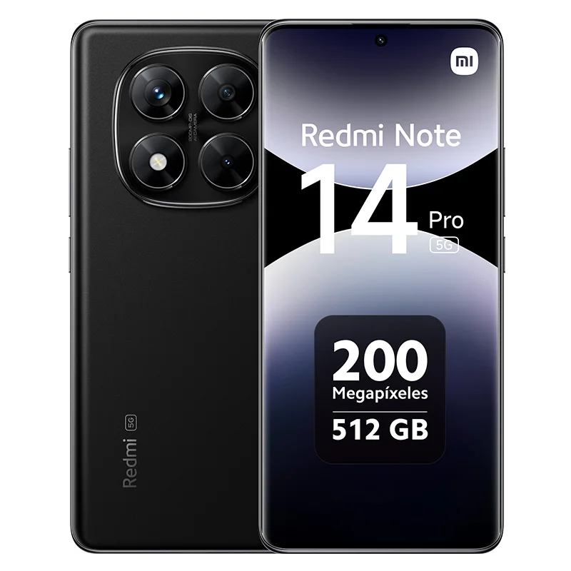 Xiaomi Redmi Note 14 Pro 5G NFC, MediaTek Dimensity 7300-Ultra, appareil photo 200MP, batterie 5110mAh, charge 45W, écran 120Hz,L’adaptateur n’est pas inclus