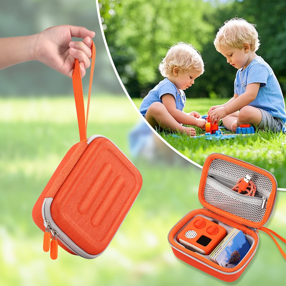 เคส EVA แบบแข็งสําหรับ Yoto Mini (ฉบับปี 2024) เครื่องเล่นเสียงเคสกันน้ํากระเป๋าถือสําหรับ Yoto Mini Kids เครื่องเล่นเพลงเสียง