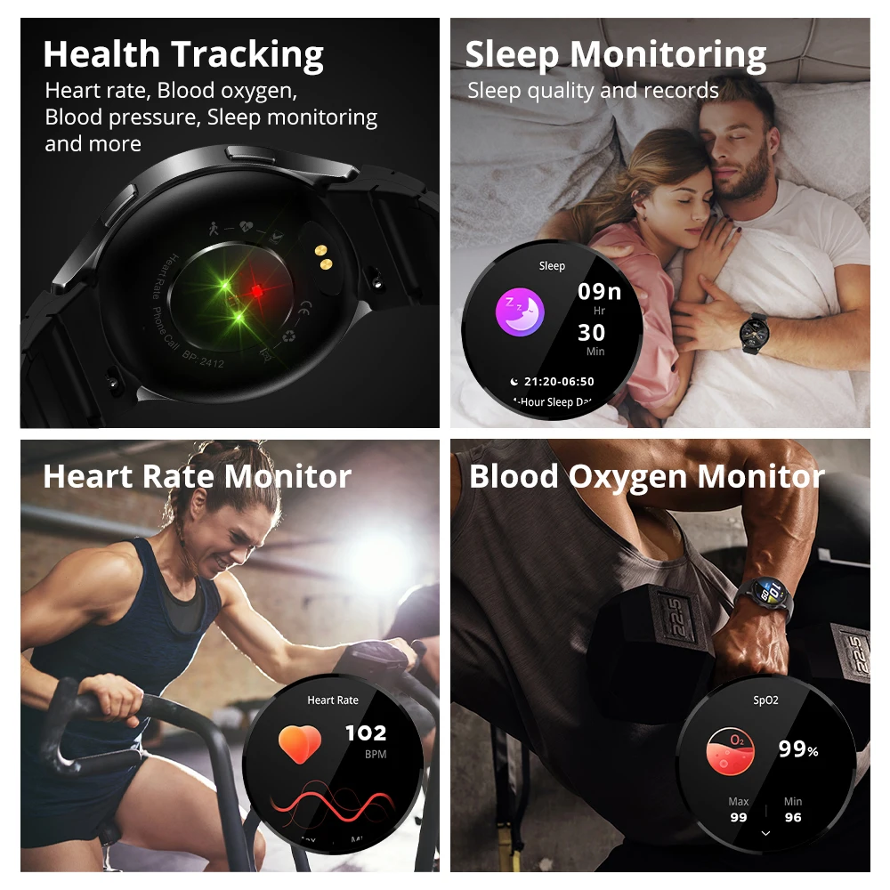 COLMI i28 Ultra AI 스마트워치 AMOLED 디스플레이, 내장 AI Da-GPT, 이슬람 기도, 블루투스 통화 시계, 남성 여성용 스마트 시계 썸네일 6
