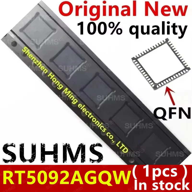 (1piece)100% New RT5092A RT5092AGQW QFN-52