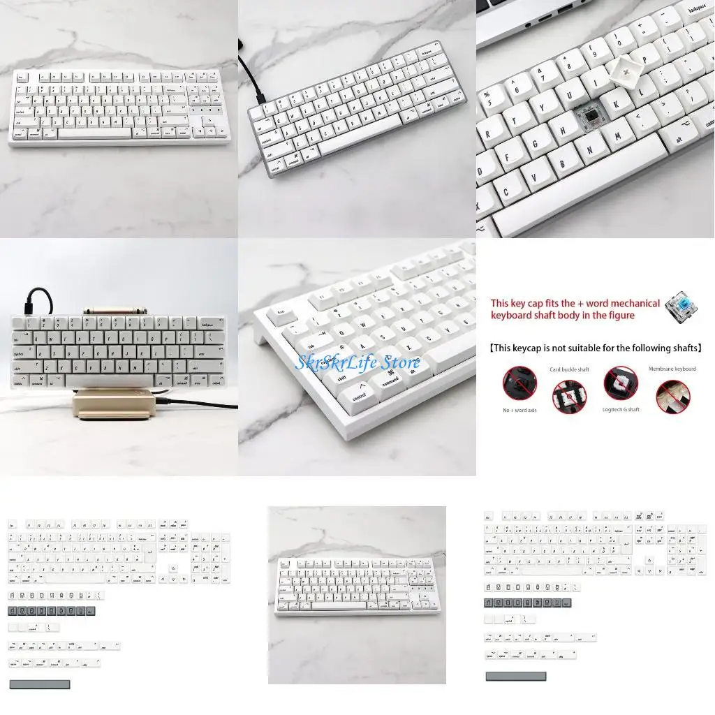 

E65e xda толстый pbt keycap 142keys для English/японский/немецкий/французский