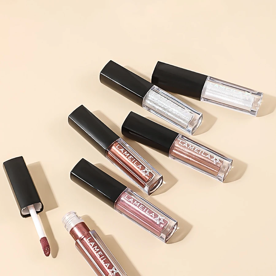 ظلال عيون سائلة لامعة للغاية لامعة عالية بيرليسسينت قلم ظلال عيون لامع ترتر #3