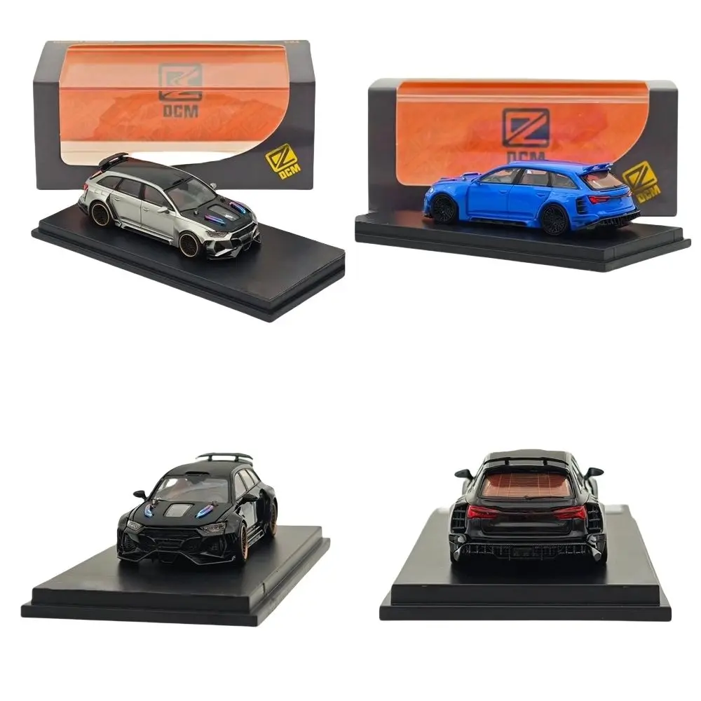 

DCM 1:64 for RS6 2NCS Wagon Widebody Kit Sports Model Diecast Metal Car Miniature Collection Toy Vehicle Models